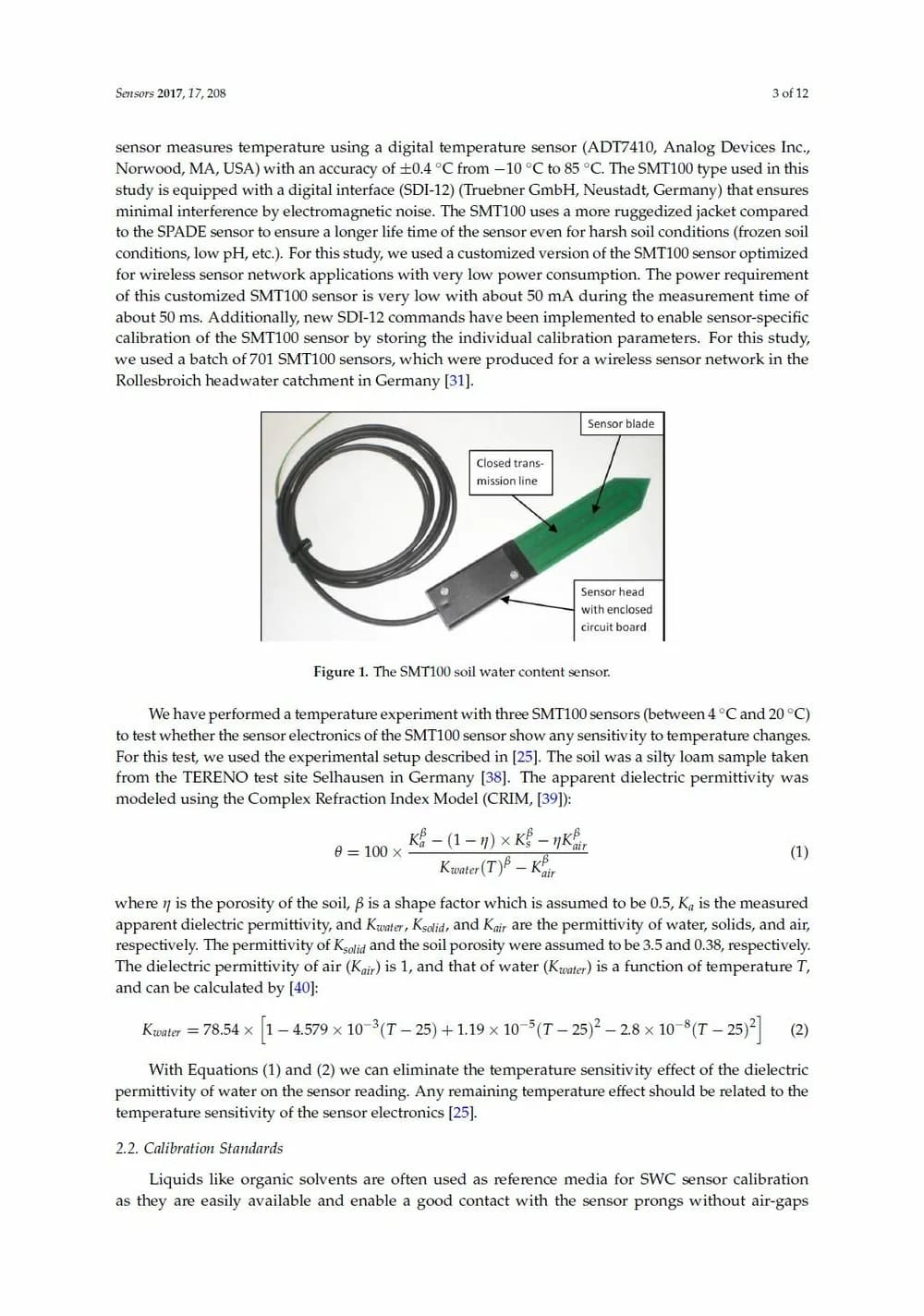 SMT100 calibration paper page 2