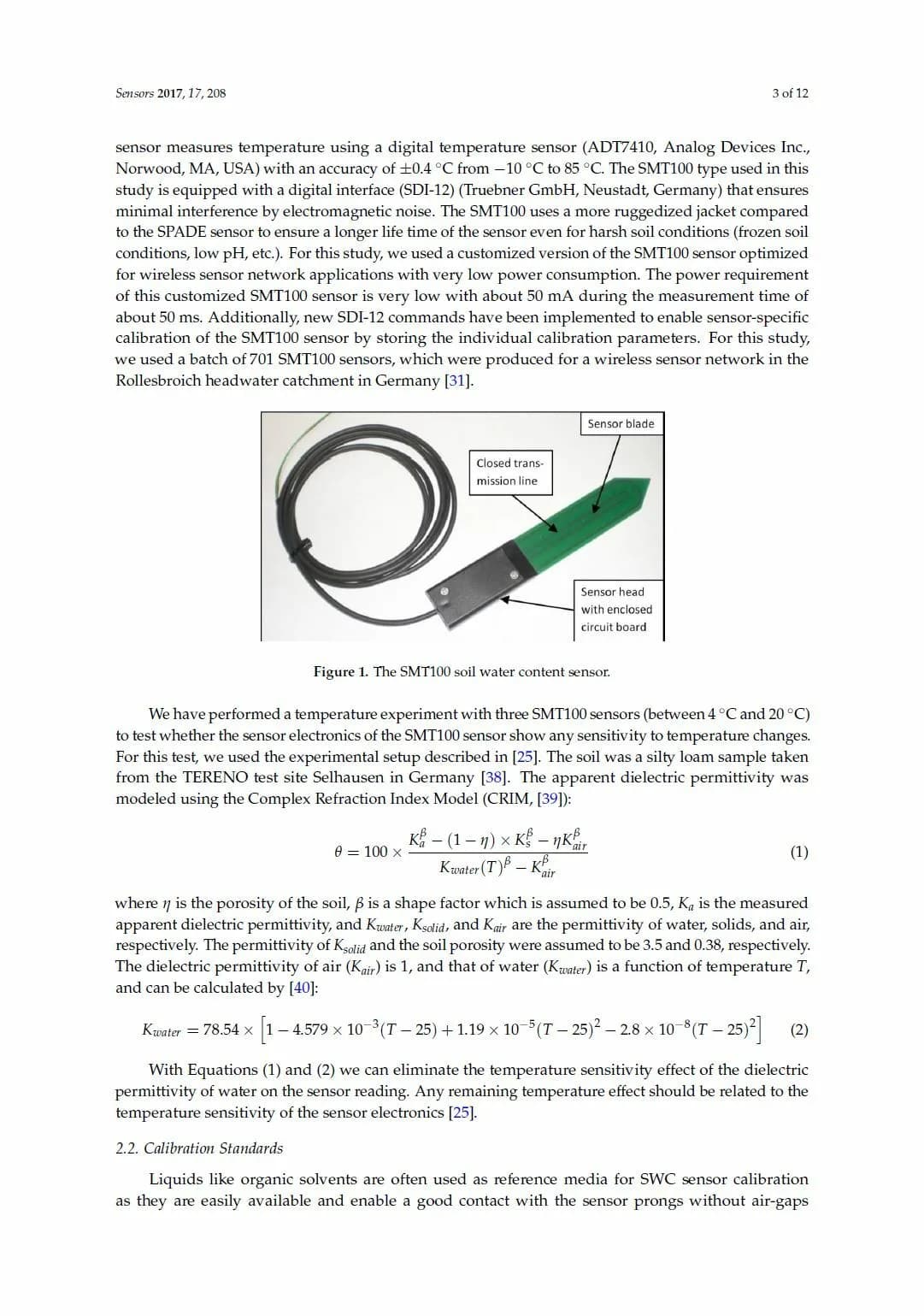 SMT100 effective calibration paper